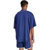 imageadidas Men Stadium Seasonal Basketball ShirtDark BlueOff White