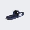 imageadidas Mens Adissage Slide SandalsDark BlueWhiteDark Blue