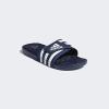 imageadidas Mens Adissage Slide SandalsDark BlueWhiteDark Blue