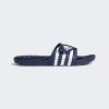 imageadidas Mens Adissage Slide SandalsDark BlueWhiteDark Blue