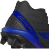 imageadidas Mens Adizero Impact2 Molded American FootballBlackTeam Royal BlueBlack