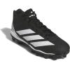 imageadidas Mens Adizero Impact2 Molded American FootballBlackWhiteBlack