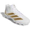 imageadidas Mens Adizero Impact2 Molded American FootballWhiteGold MetallicWhite