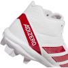 imageadidas Mens Adizero Impact2 Molded American FootballWhiteTeam Power Red