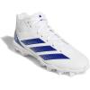 imageadidas Mens Adizero Impact2 Molded American FootballWhiteTeam Royal Blue