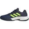 imageadidas Mens Gamecourt 20 Tennis ShoeShadow NavyLucid LemonWhite