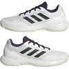 imageadidas Mens Gamecourt 20 Tennis ShoeWhiteBlackAurora Plum