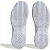 imageadidas Mens Gamecourt 20 Tennis ShoeWhiteWhiteMatte Silver