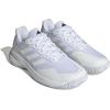 imageadidas Mens Gamecourt 20 Tennis ShoeWhiteWhiteMatte Silver