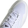 imageadidas Mens Gamecourt 20 Tennis ShoeWhiteWhiteMatte Silver