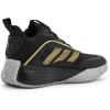 imageadidas Mens Own The Game 30 Basketball ShoeBlackGold MetallicSolid Grey