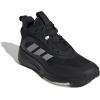 imageadidas Mens Own The Game 30 Basketball ShoeBlackWhiteBlack