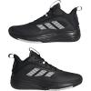 imageadidas Mens Own The Game 30 Basketball ShoeBlackWhiteBlack