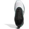 imageadidas Mens Own The Game 30 Basketball ShoeWhiteBlackPure Teal