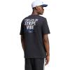 imageadidas Mens Triple Stripe Vibe Graphic TShirtBlack