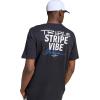 imageadidas Mens Triple Stripe Vibe Graphic TShirtBlack