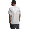 imageadidas Mens Triple Stripe Vibe Graphic TShirtMedium Grey Heather