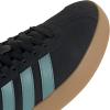 imageadidas Mens VL Court 30 ShoeBlackPowder TealSilver Metallic