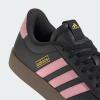imageadidas Mens VL Court 30 ShoeBlackTrue PinkGold Metallic