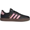 imageadidas Mens VL Court 30 ShoeBlackTrue PinkGold Metallic