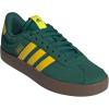 imageadidas Mens VL Court 30 ShoeCollegiate GreenYellowGold Metallic