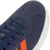 imageadidas Mens VL Court 30 ShoeDark BlueImpact OrangeGold Metallic