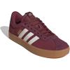 imageadidas Mens VL Court 30 ShoeShadow RedOff WhiteMaroon