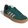 imageadidas Mens VL Court 30 ShoeTeam Dark GreenGreyWhite