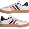 imageadidas Mens VL Court 30 ShoeWhiteBlackGold Metallic