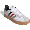imageadidas Mens VL Court 30 ShoeWhiteBlackGold Metallic