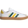 imageadidas Mens VL Court 30 ShoeWhiteCollegiate GreenUtility Yellow