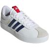 imageadidas Mens VL Court 30 ShoeWhiteDark BlueBetter Scarlet