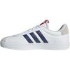 imageadidas Mens VL Court 30 ShoeWhiteDark BlueBetter Scarlet