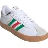 imageadidas Mens VL Court 30 ShoeWhiteGreenRed