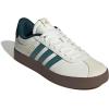 imageadidas Mens VL Court 30 ShoeWhitePreloved TealAurora Ivy