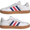 imageadidas Mens VL Court 30 ShoeWhitePure RubyMystery Ink