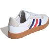 imageadidas Mens VL Court 30 ShoeWhitePure RubyMystery Ink