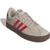 imageadidas Mens VL Court 30 ShoeWonder BeigeBetter ScarletWhite