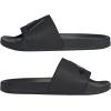 imageadidas Unisex Adult Adilette Shower Slip On SlidesBlackBlackBlack