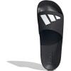 imageadidas Unisex Adult Adilette Shower Slip On SlidesBlackWhiteBlack