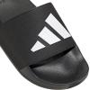 imageadidas Unisex Adult Adilette Shower Slip On SlidesBlackWhiteBlack