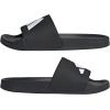 imageadidas Unisex Adult Adilette Shower Slip On SlidesBlackWhiteBlack
