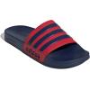 imageadidas Unisex Adult Adilette Shower Slip On SlidesDark BlueDark BlueBetter Scarlet