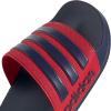 imageadidas Unisex Adult Adilette Shower Slip On SlidesDark BlueDark BlueBetter Scarlet