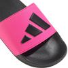 imageadidas Unisex Adult Adilette Shower Slip On SlidesShock PinkBlackBlack