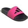 imageadidas Unisex Adult Adilette Shower Slip On SlidesShock PinkBlackBlack