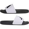 imageadidas Unisex Adult Adilette Shower Slip On SlidesWhiteBlackBlack