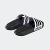 imageadidas Unisex Adult Adilette Shower Slip On SlidesWhiteBlackBlack2023