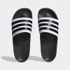 imageadidas Unisex Adult Adilette Shower Slip On SlidesWhiteBlackBlack2023