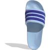 imageadidas UnisexAdult Adilette Noshower Slide SandalBlueLucid BlueLucid Blue